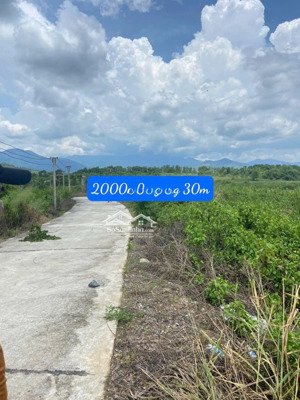 bán đất 2000 m2, ngang 30 m, xã diên thọ, giá 2.1 tỷ (cách ql27c chỉ 400m) đất bhk