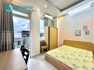 căn hộ 2pn ban công - gần cầu chữ y chợ rạch ông - full nội thất