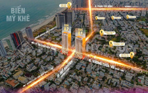 bán căn hộ sun group đà nẵng cách biển chỉ 300m, khối đế như trung tâm thương mại đầy đủ tiện ích