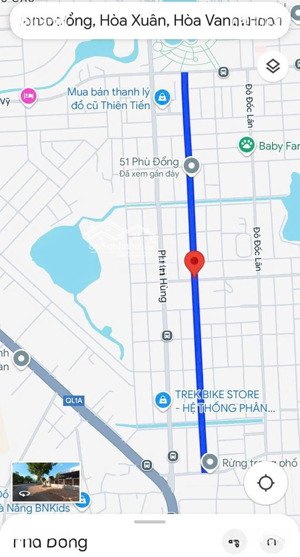 bán đất tặng nhà kho đường 5m5 khu hòa xuân, đà nẵng, giá tốt