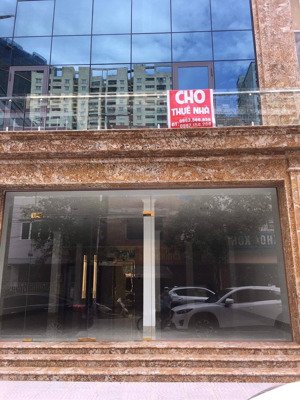 cho thuê nhà dương nội, hà đông, dt 165m2 x 6,5t, mt 12m thông sàn, thang máy, có pccc nghiệm thu