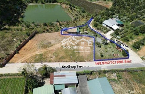 1000m2 nhà vườn gần quốc lộ 27 gần sân bay liên khương chỉ 2 tỷ 900triệu