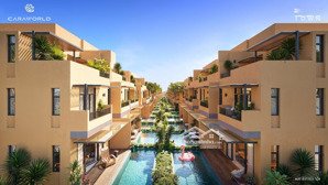 sở hữu biệt thự sông town: 120m2 - 3 tầng - full nội thất cao cấp - bãi biển riêng - sở hữu lâu dài