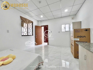 căn hộ studio, cửa sổ thoáng, tháng máy, hầm xe, hoàng hoa thám, bình thạnh