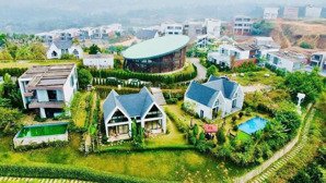 bán căn biệt thự nghỉ dưỡng - tầm view panorama tại sun village, tân vinh, lương sơn