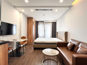 cho thuê căn hộ studio cao cấp 50m2 ban công view đẹp ngay cầu thủ thiêm