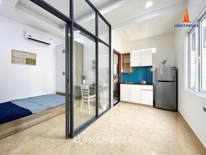 căn hộ dịch vụ tách bếp - full nội thất - thang máy - bảo vệ - hẻm ô tô - ngay đường 3/2