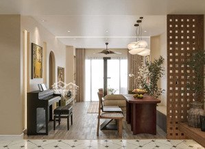 chcc horizon87 lĩnh nam. dt: 98.8m2. căn góc, 3 ngủ, 2 logia. thiết kế nội thất hiện đại.