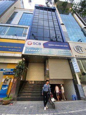 cho thuê nhà mặt phố lê đức thọ - mỹ đình - nam từ liêm 90m2, 7 tầng. mt 6.5m. thông sàn. giá 100tr