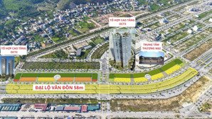 mở bán shophouse trục đại lộ 58m vân đồn, dt 87,5 xây sẵn 5,5 tầng, ck 6%, giá bán chỉ 7,8 tỷ