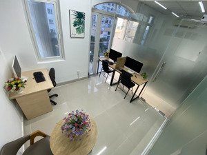 cho thuê văn phòng có bàn ghế giá 3 triệu - không cần cọc mặt tiền đường âu cơ quận tân bình