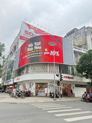 góc 2mt nguyễn thái bình & ký con q1 - 6x20m - 4 tầng - hđt 180tr/tháng