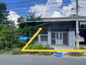 bán nhà căn góc 188m mặt tiền đường số 1 trung tâm xã thái bình, châu thành, tỉnh tây ninh