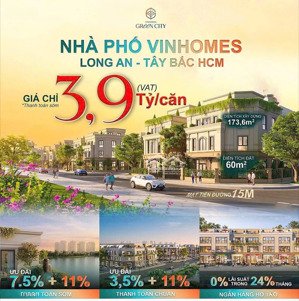 nhà phố vinhomes hậu nghĩa long an giá tốt nhất giỏ hàng