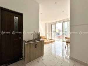 căn hộ full nội thất gần chợ phạm văn hai, công viên lê thị riêng có ban công thoáng mát