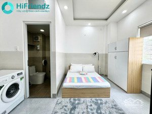 chính chủ cho thuê studio cửa sổ trời lớn full nội thất có thang máy ngay đại học văn hiến