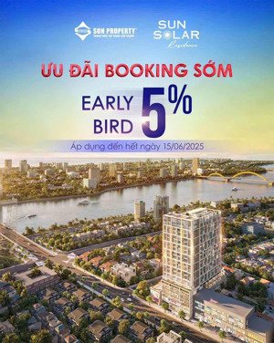 sun group ra mắt dự án lõi trung tâm đà nẵng - sun solar residence, booking ck ngay 5%