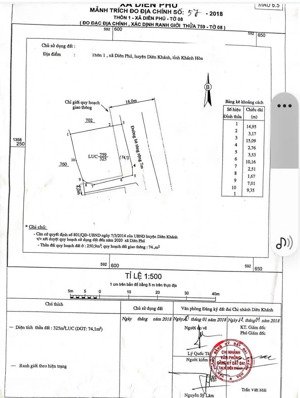 bán đất tại đường hương lộ 45, diên phú, diên khánh, khánh hòa, giá tốt, view đẹp, 3,5 tỷ, 250,9 m2