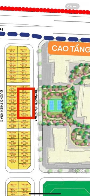 có 1-0-2 lô bán, đối diện chung cư masteri cao cấp tại vinhomes cổ loa, kinh doanh đỉnh cao 85m2*5t