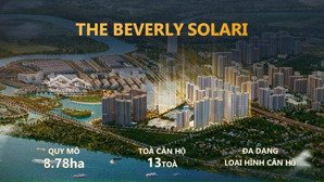 hot! cần bán nhanh căn studio the beverly solari, tầng cao view quảng trường golden eagle, chỉ 1tỷ8