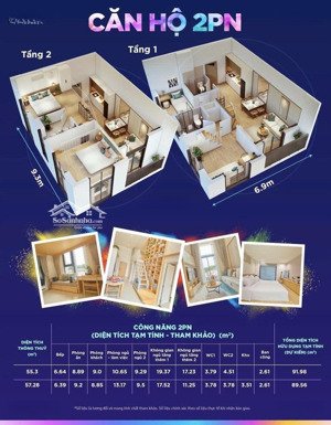 bán gấp cc 2pn+1 55m2 tại sun urban city, 2,8 tỷ, phủ lý, hà nam