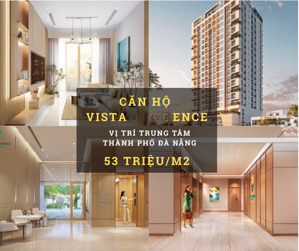 hot! quỹ căn giá tốt cđt vista residence - căn hộ 2 pn view sông hàn, toàn thành phố - sổ lâu dài.