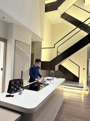 penthouse duplex 2 tầng độc bản - lake tower grand marina saigon, đẳng cấp giữa trung tâm quận 1