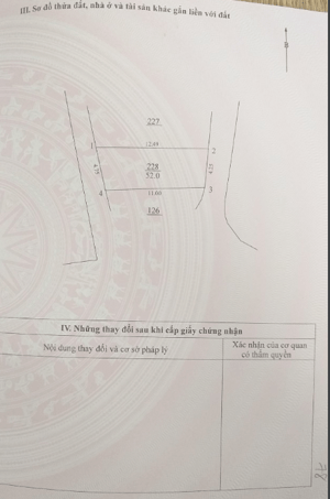 Bán đất thổ cư thôn Lại Đà, xã Đông Hội, huyện Đông Anh, Hà Nội.