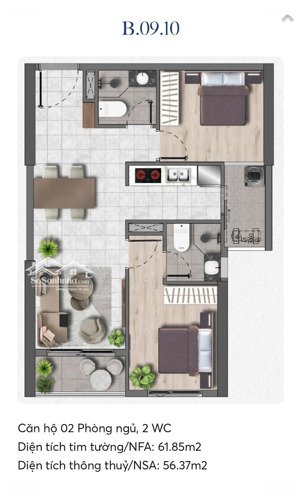 căn hộ 2pn the felix tâm điểm đầu tư bắc sài gòn / từ 2,2 tỷ / thanh toán 20% đến khi nhận nhà