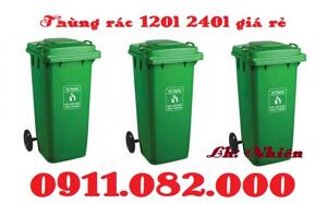 Giảm giá thùng rác nhựa- giá rẻ thùng rác 120l 240l, thùng rác y tế- lh 0911082000