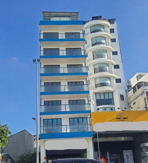 4.1x24m, hầm 7 lầu, hđ thuê 70tr, tòa nhà mặt tiền lê quang định, gần đh văn lang, bán 24.5 tỷ