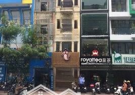 cho thuê mặt bằng kinh doanh chùa láng - đống đa nhận diện thương hiệu: dt 45m2x4 tầng, mt 4.5m