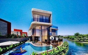 trực tiếp chủ nhà bán biệt thự 3 tầng full hồ bơi đảo victoria 1 block bt6 vip nhất dự án regal