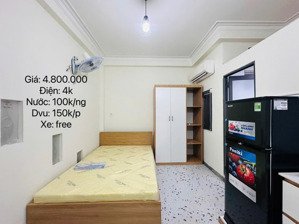 phòng studio 1pn+2pn mới xây full nội thất, giá chỉ từ 4.800.000vnd, trung tâm q10
