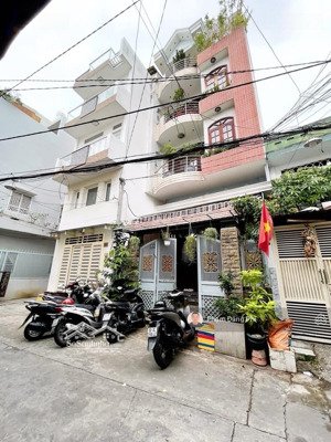 vip - nhà ngang lớn 5,4m - hxh phan xích long - 5 tầng btct - 6pn, 7wc - 101m2, nở hậu