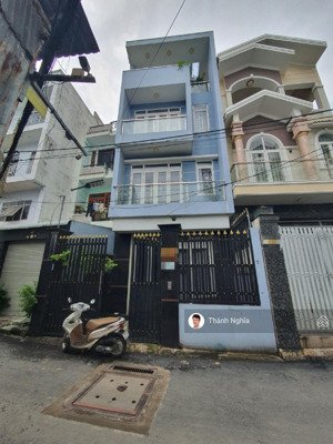 bán gấp! nhà đẹp 4 tầng, 79m2 5.1 x17m 4pn, 5wc cách lê văn thịnh 40m đường ô tô giá chỉ 8.x tỷ
