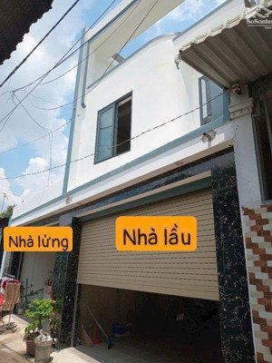 2 căn nhà mới tính tiền 1 căn, căn lửng cho thuê 5tr5 căn trệt lầu ngang 9 dài 17 chỉ 4ty5