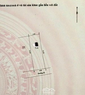 đất đẹp full thổ cư- sổ riêng thôn đìa , nam hồng - đông anh giá tốt 4,75 tỷ 71m ô tô vào đất