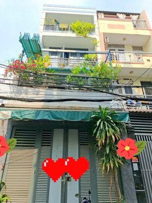 hẻm xe hơi thông, nhà đẹp 4 tầng 55m2 (4.3x14), gần phạm văn đồng