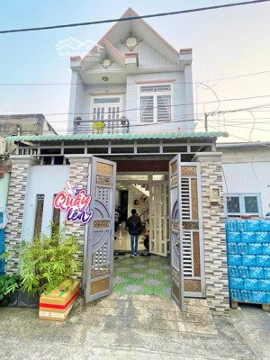 bán nhà 1/ nhựa, sát mặt tiền tô ký, trệt lầu kiên cố, (3pn - 2wc), chính chủ bán, nở hậu tài lộc