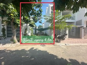 bán đất 95m2, ngang 4.7m- mặt đường vũ hữu, vĩnh hoà - cách biển 450m, đường nhựa 10 m. giá 5.35 tỷ