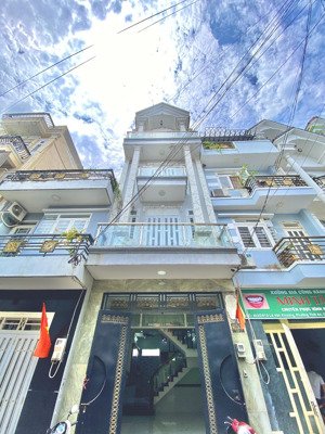 mt nhà thới an 05 - 50m2 đúc 1 trệt 3 lầu đường thông 8m khu đồng bộ