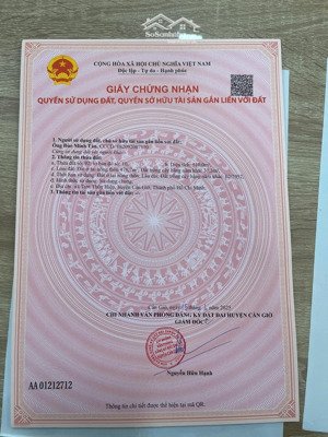 đất thổ cư view sông thoáng mát, giá đầu tư