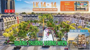 duy nhất siêu phẩm 2 view hồ 2 mặt tiền bắc - nam dự án hoàng huy new city. lh: 