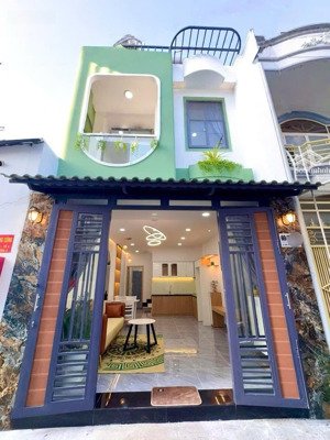 69/ lê văn thọ - 50m2- hẻm 4m -ngay chợ hạnh đông tây- giá 5,85 tỷ (tl)