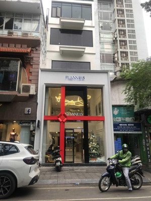 cho thuê nhà mặt phố huỳnh thúc kháng - dt 100m2 x 5 tầng - mặt tiền 5m - giá 75tr