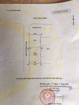 lô góc mặt phố chùa láng. vị trí đẹp nhất. dt 68/86m. mt 5m. hậu 5m. nhà 4 tầng thông sàn chuẩn tt