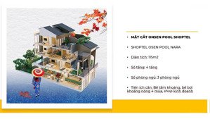 chỉ từ 9 tỷ - sở hữu ngay căn shoptel 4 tầng ngay trung tâm dự án khoáng nóng wyndham thanh thủy