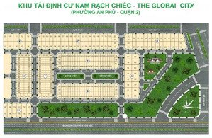 bán đất nền dự án nam rạch chiếc global city phường an phú q2, tp thủ đức 100m2. 21 tỷ