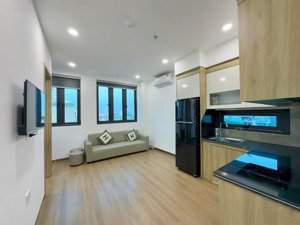 phòng studio, 1n1k, 2n1k mới tinh tại hoàng quốc việt, full đồ, pccc đầy đủ, ô tô đỗ tận cửa